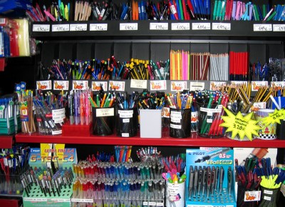 How many miles does a pen write?