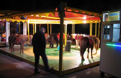 live shetland pony carousel
