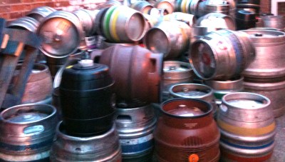 beer barrels