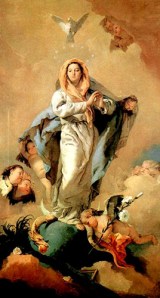 Tiepolo: inmaculada concepción
