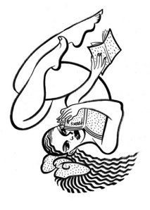 Lance Tooks drawing from Sketches from Spain