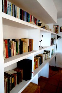 book shelves