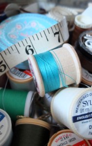 sewing threads etc.