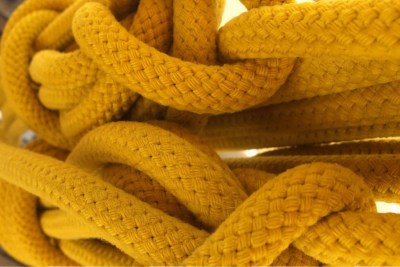 knotted yellow rope