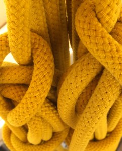 knotted yellow rope