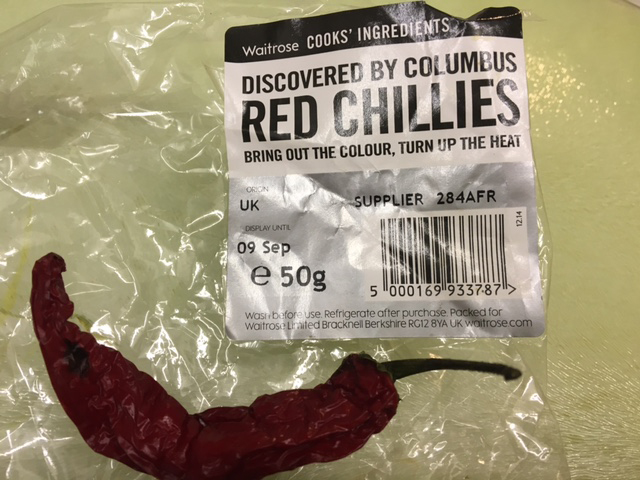 chili pepper package
