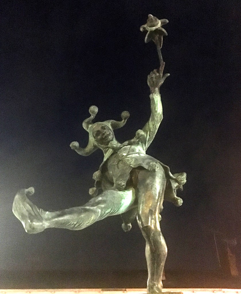 Stratford upon Avon Jester statue