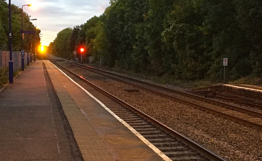 Early morning rural station