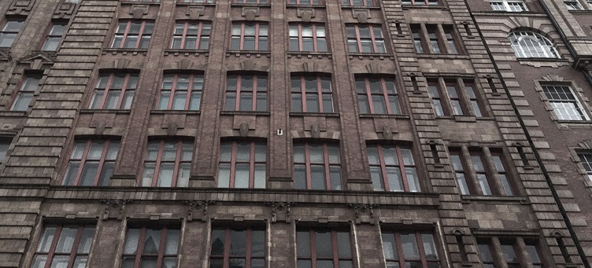 red brick city tenement