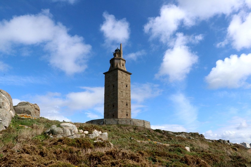 torre de hercules, lighthouse, a coruña, Galicia