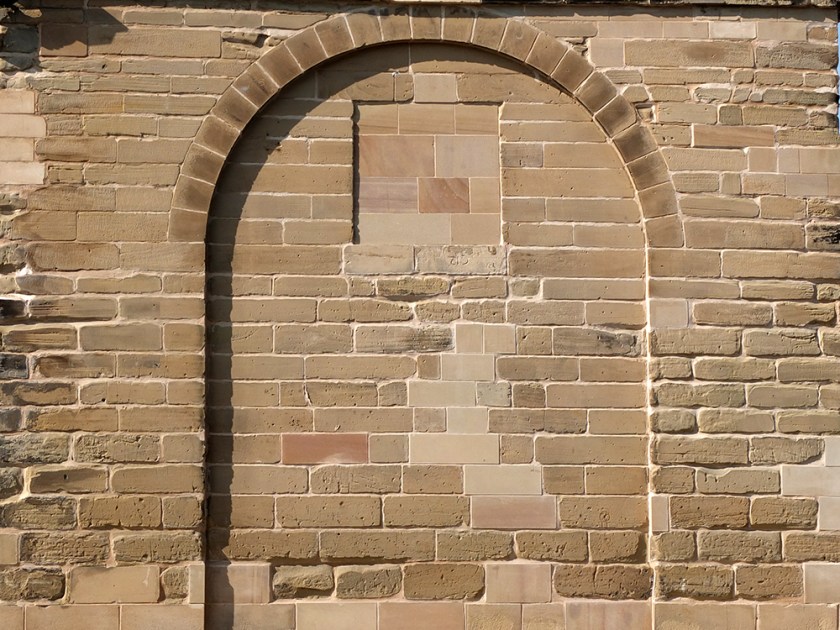 bricked up arch