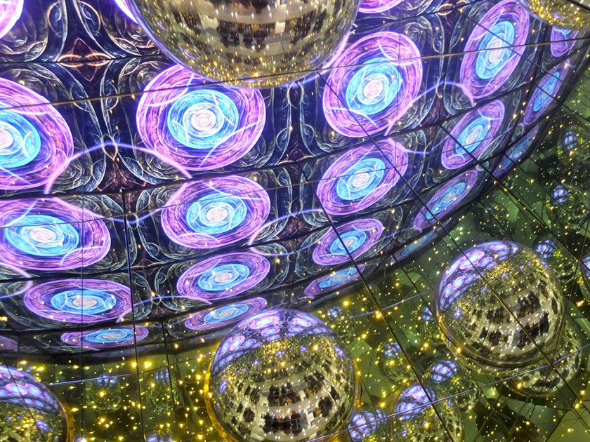 Kaleidoscope light show 