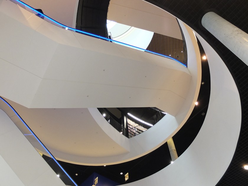 Staircase in Birmingham Library