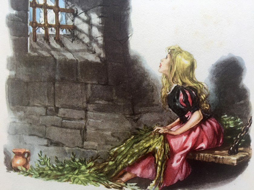 Illustration for "The Wild Swans"