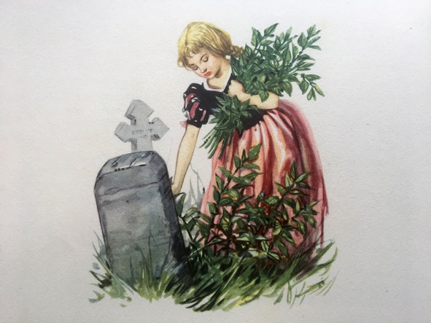 Illustration for "The Wild Swans"