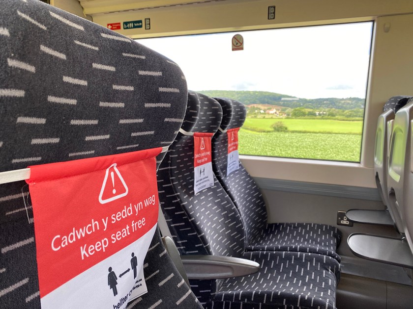 social distance train seating
